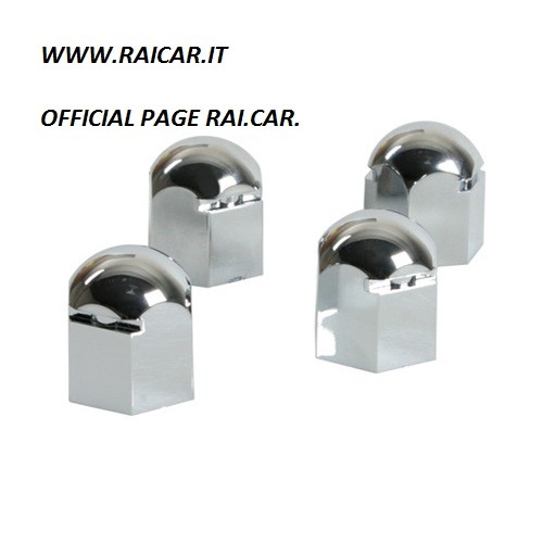 Copri bulloni cromati 17/19 MM – RAI.CAR.