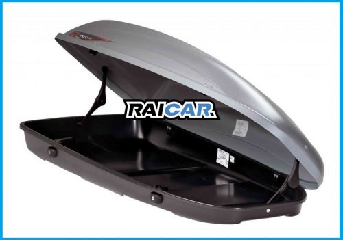 BOX AUTO BAULE DA TETTO MOBI 450 NERO LUCIDO BY MODULA – RAI.CAR.