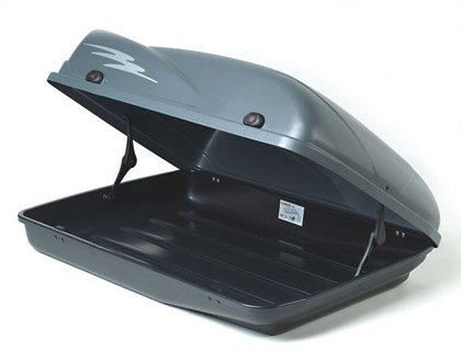 BOX AUTO BAULE DA TETTO MOBI 450 NERO LUCIDO BY MODULA – RAI.CAR.