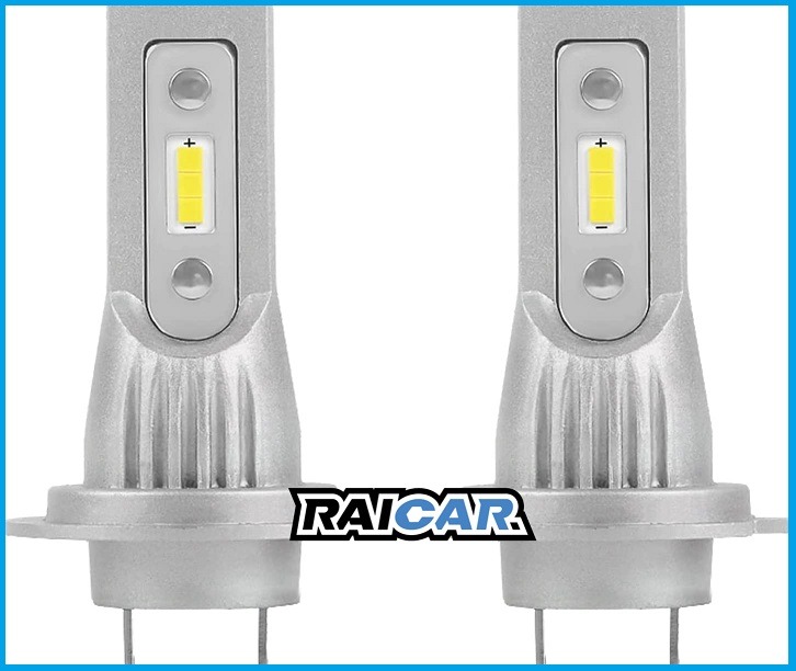 Kit full led lampadina H7 ULTRA WHITE SPECIAL CAR 300% +50% LUMINOSITA' 60W  6000LM – RAI.CAR.